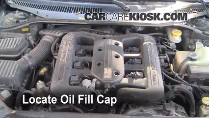 2001 Chrysler LHS 3.5L V6 Oil Add Oil